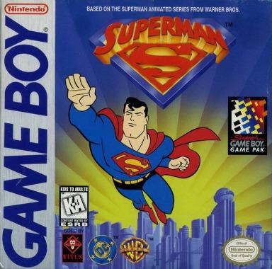 superman gameboy cover