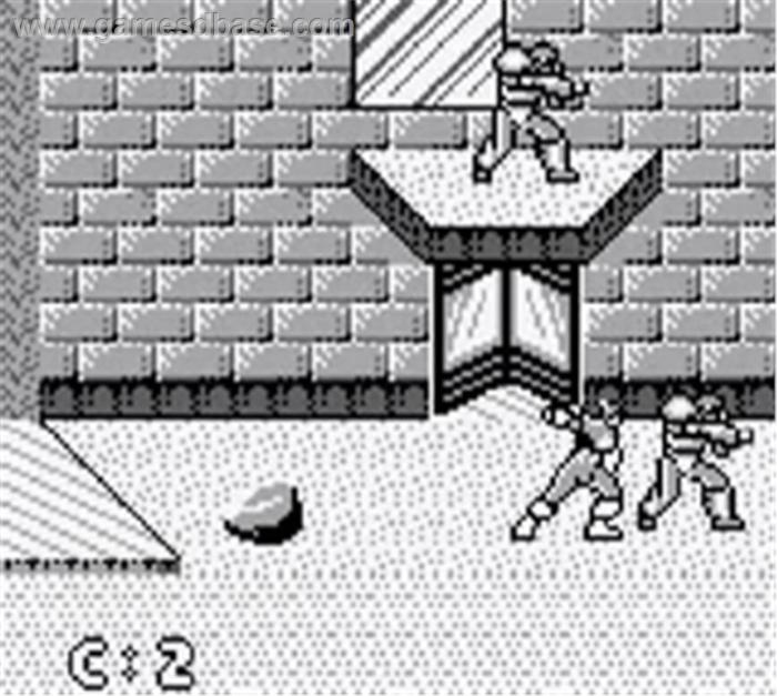 captain america and the avengers game boy screen shot