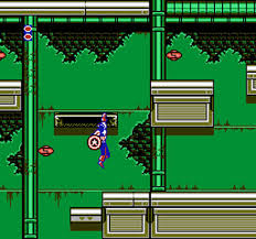 captain america nes hanging