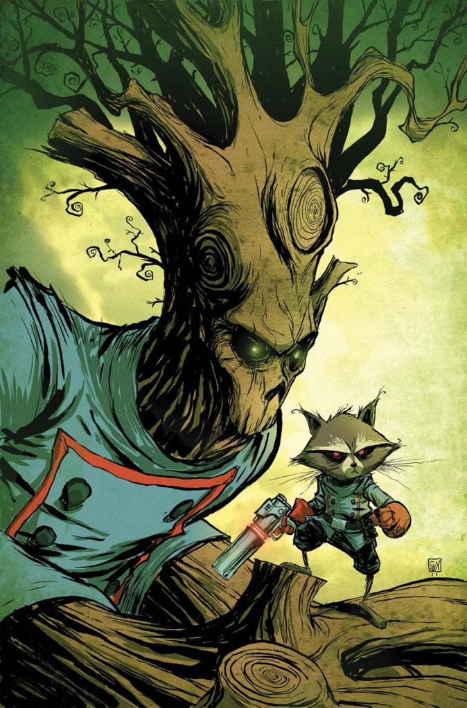 rocket and groot