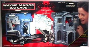 batman and robin bat cave