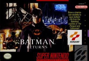 batman returns snes cover