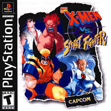 xmen vs street fighter cover